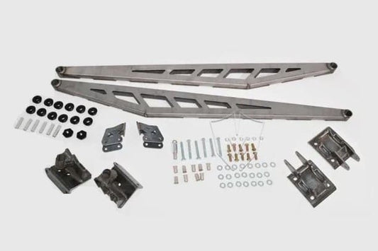 McGaughy's Traction Bar Kit 2011-2019 Silverado/Sierra 2500/3500 Raw Finish - 52318