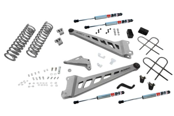 McGaughy's 4 Inch Premium Lift Kit 2013-2018 Dodge Ram 3500 4WD - 54345