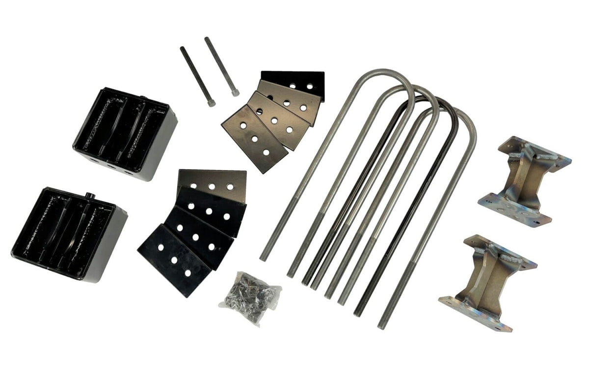 McGaughy's 10 Inch Premium Lift Kit with Radius Arms 2013-2018 Dodge Ram 3500 4WD Raw Finish - 54355