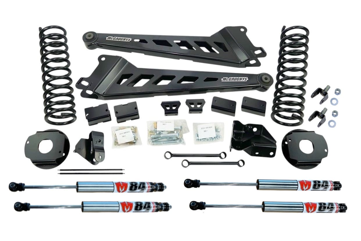 McGaughy's 4 Inch Premium Lift Kit 2019-2026 Dodge Ram 2500 4WD with Rear Air Suspension - 54408