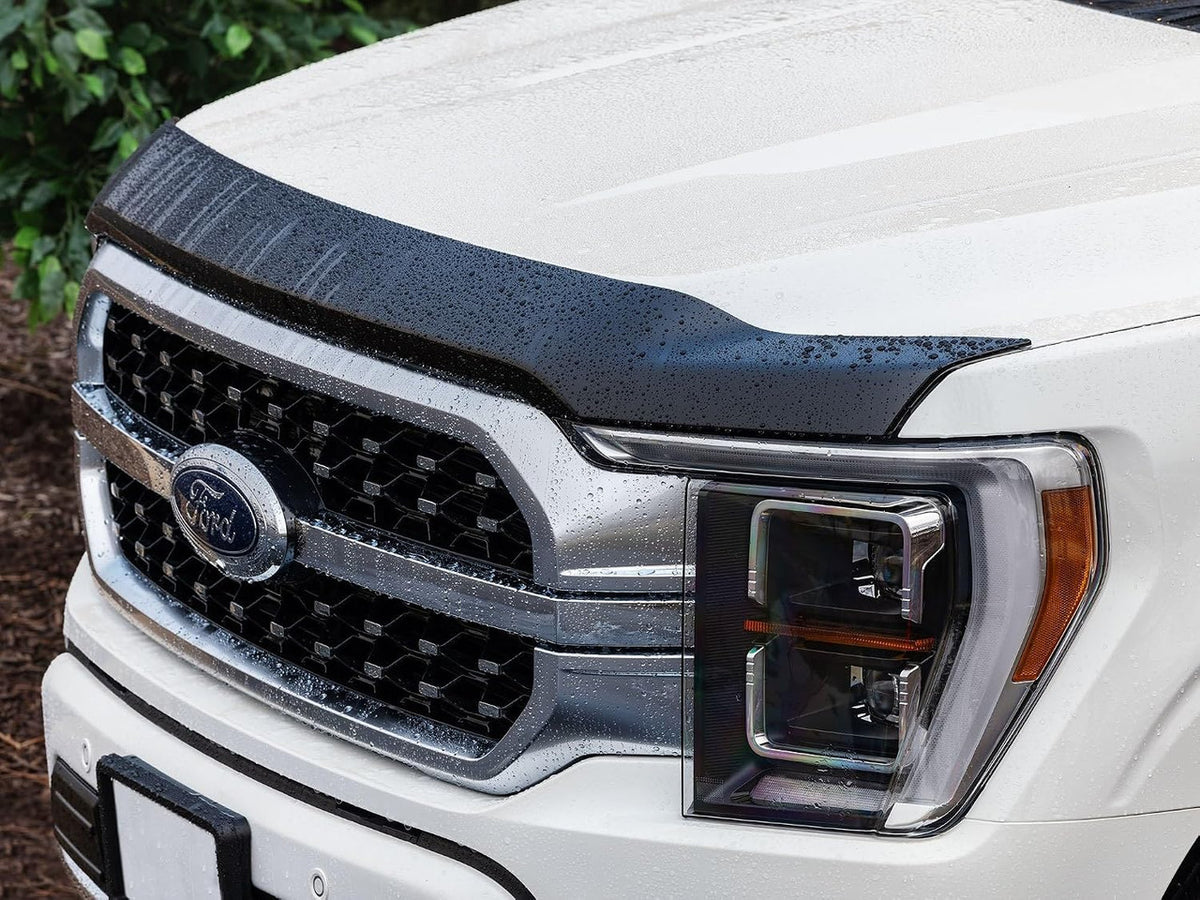 WeatherTech Hood Protector Low-Profile Hood Shield | Ford F-150 - Dark Tint (2023+)