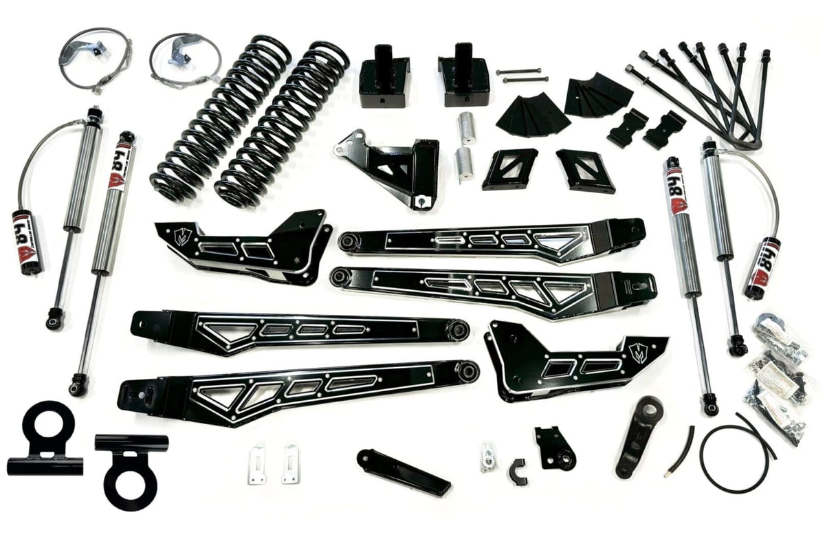 McGaughy's 8 Inch Premium S/S Black Lift Kit 2023-2024 Ford F350 4WD - 57418