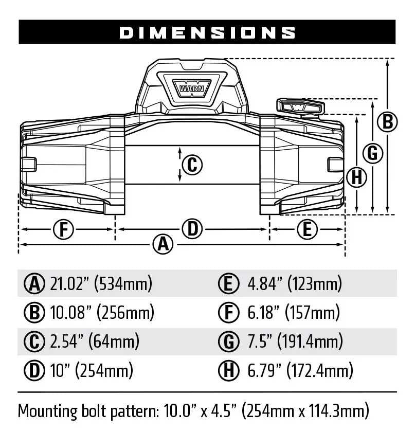 WARN VR EVO 12 Electric 12V Recovery Winch | 103254 |  85’ of 3/8” Steel Rope and Roller Fairlead