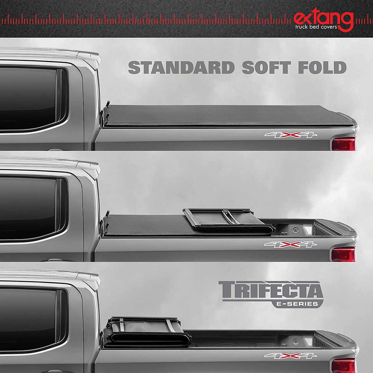 Extang Trifecta E-Series Soft Folding Tonneau Cover | Ford F-150 (5'5) 2023 +