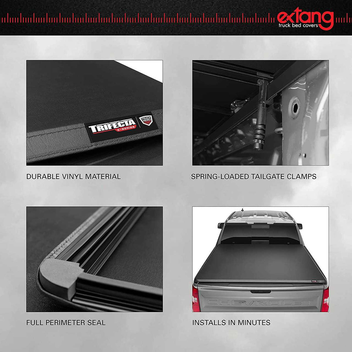 Extang Trifecta E-Series Soft Folding Tonneau Cover | Ford F-150 (6'5) 2023+