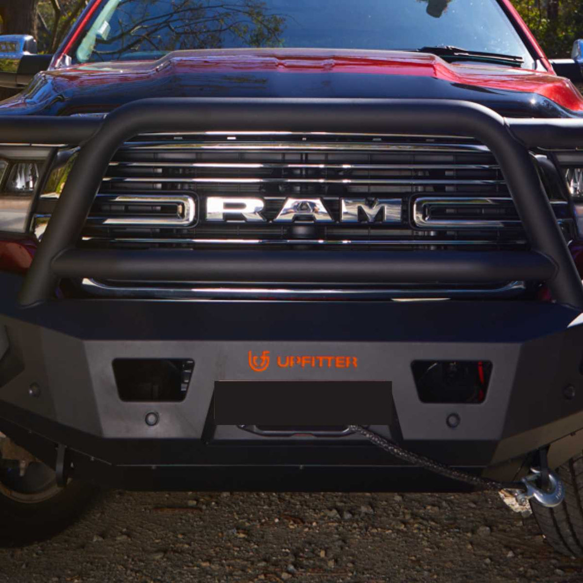 Upfitter Triple Loop Bull Bar | RAM 1500 DT (Ex Hurricane Engine) | Winch Compatible