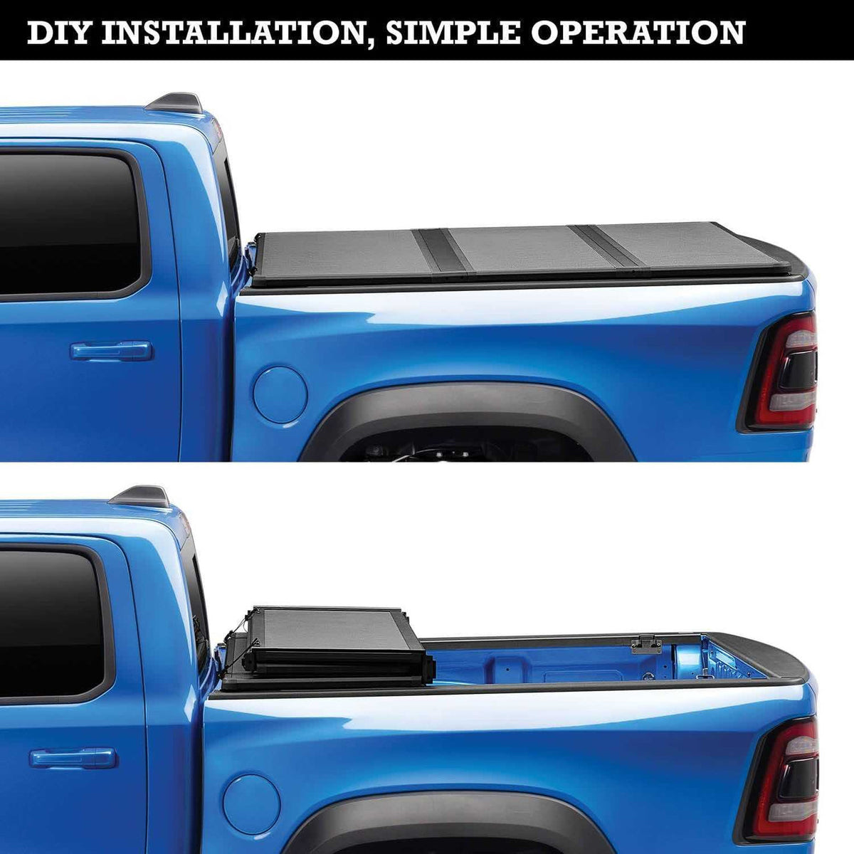 Extang Solid Fold ALX Hard Folding Truck Bed Tonneau Cover | RAM 1500 DS/DT 5'7 w/out rambox