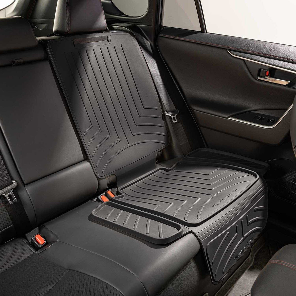 Weathertech Child Car Seat Protector with Seat Back - Black