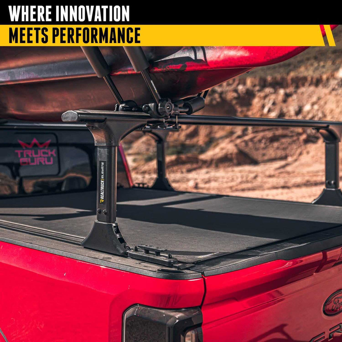 BAK Revolver X4TS Hard Rolling Truck Bed Tonneau Cover w/ T-Slot Rails | Fits Ford F-150 5'5" Bed