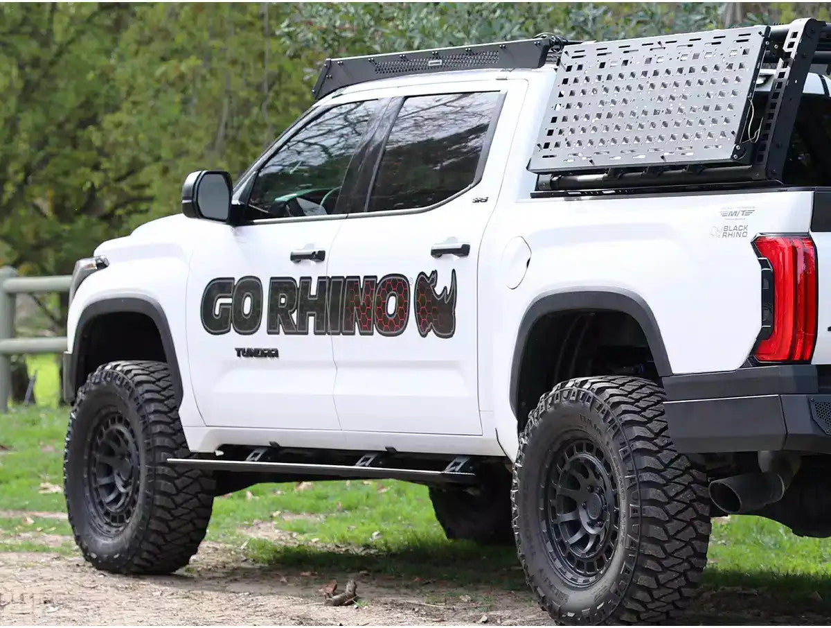 Go Rhino E1 Electric Running Board | Fits Ford F-150 (2024 +) | Textured Black