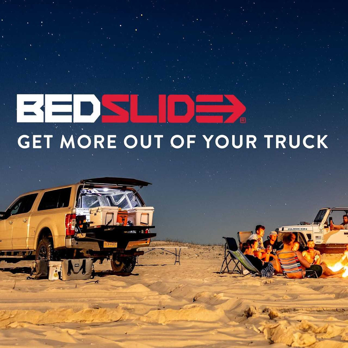 BedSlide 1500 Contractor (68" x 48") | Black Edition