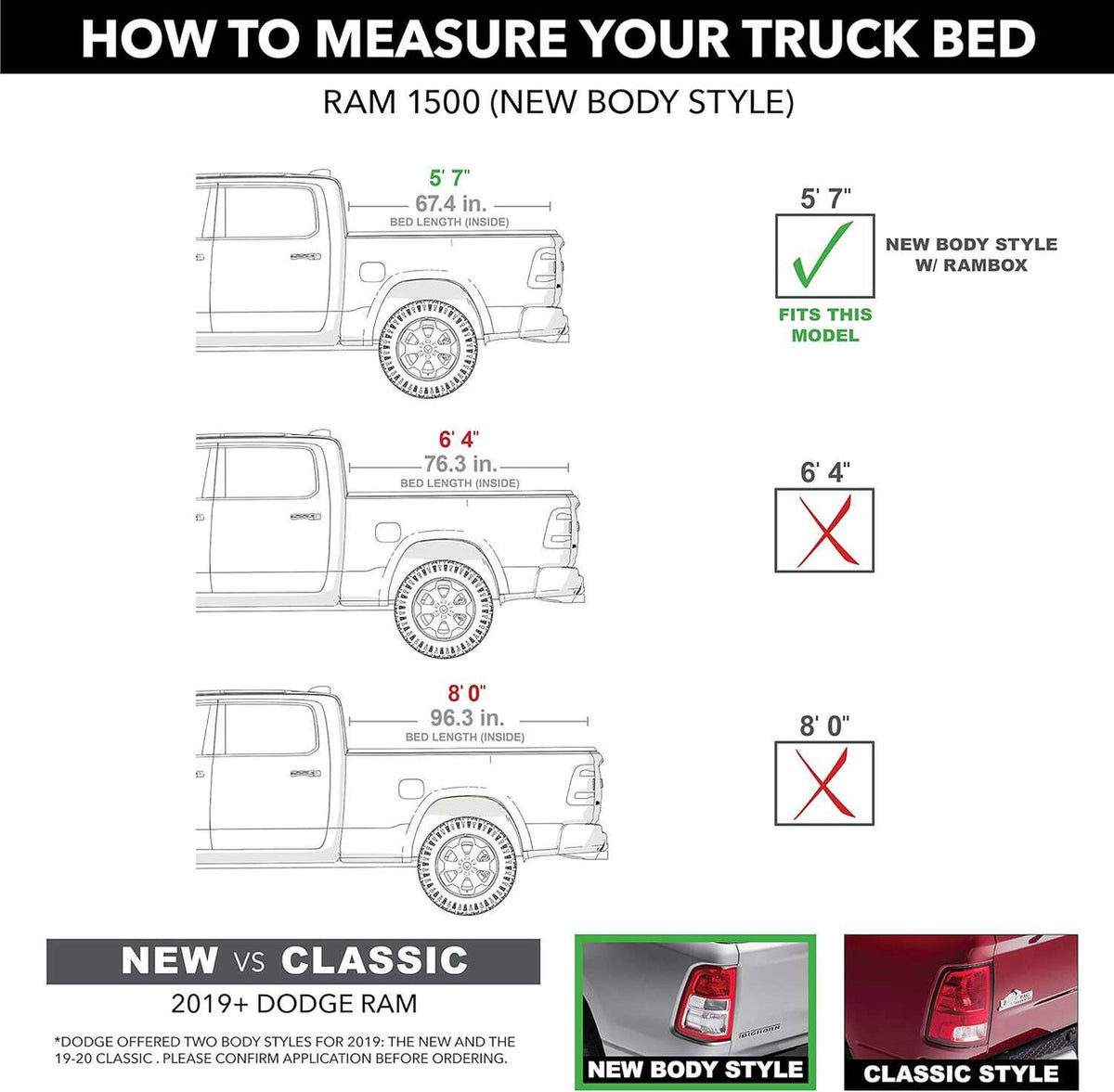 Extang Solid Fold ALX Hard Folding Truck Bed Tonneau Cover | RAM 1500 DS/DT 5'7 w/out rambox