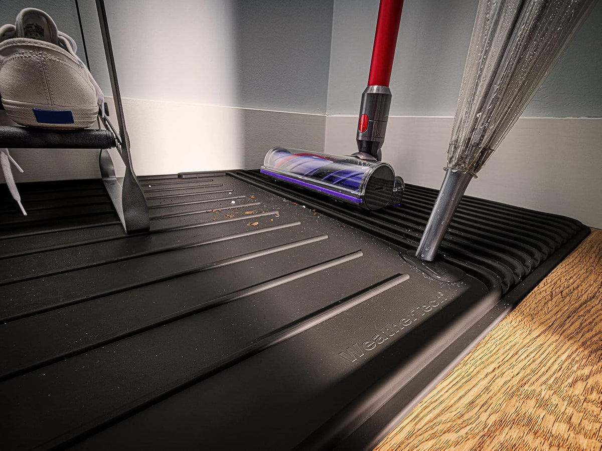 WeatherTech Closet Mat 55" x 22" Floor Protection, Trimmable - Black
