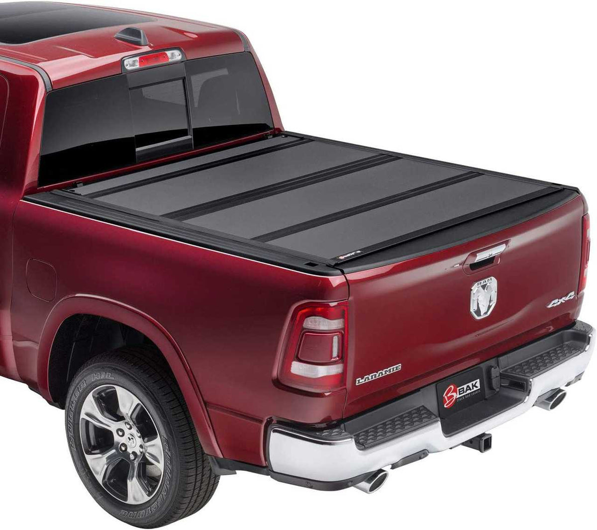 BAK BAKFlip MX4 Hard Folding Tonneau Cover | Fits RAM 1500 DS Crew (5'7) - w/out RAMBOX