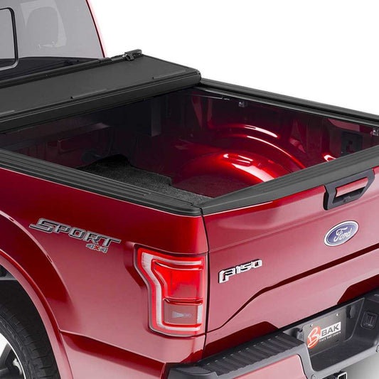 BAK BAKFlip MX4 Hard Folding Tonneau Cover | Fits Ford F-150 Super Crew (5'5)