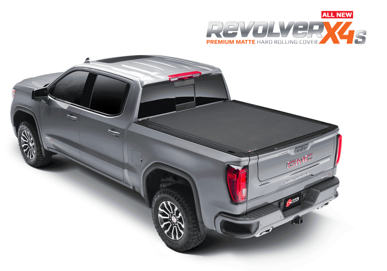 BAK Revolver X4s Hard Rolling Tonneau Cover | Fits RAM 1500 DT Crew Cab w/RAMBOX
