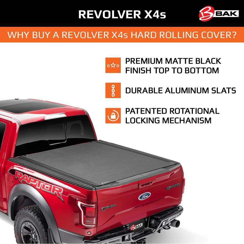 BAK Revolver X4s Hard Rolling Tonneau Cover | Fits RAM 1500 DS/2500 6'4" bed w/out RAMBOX