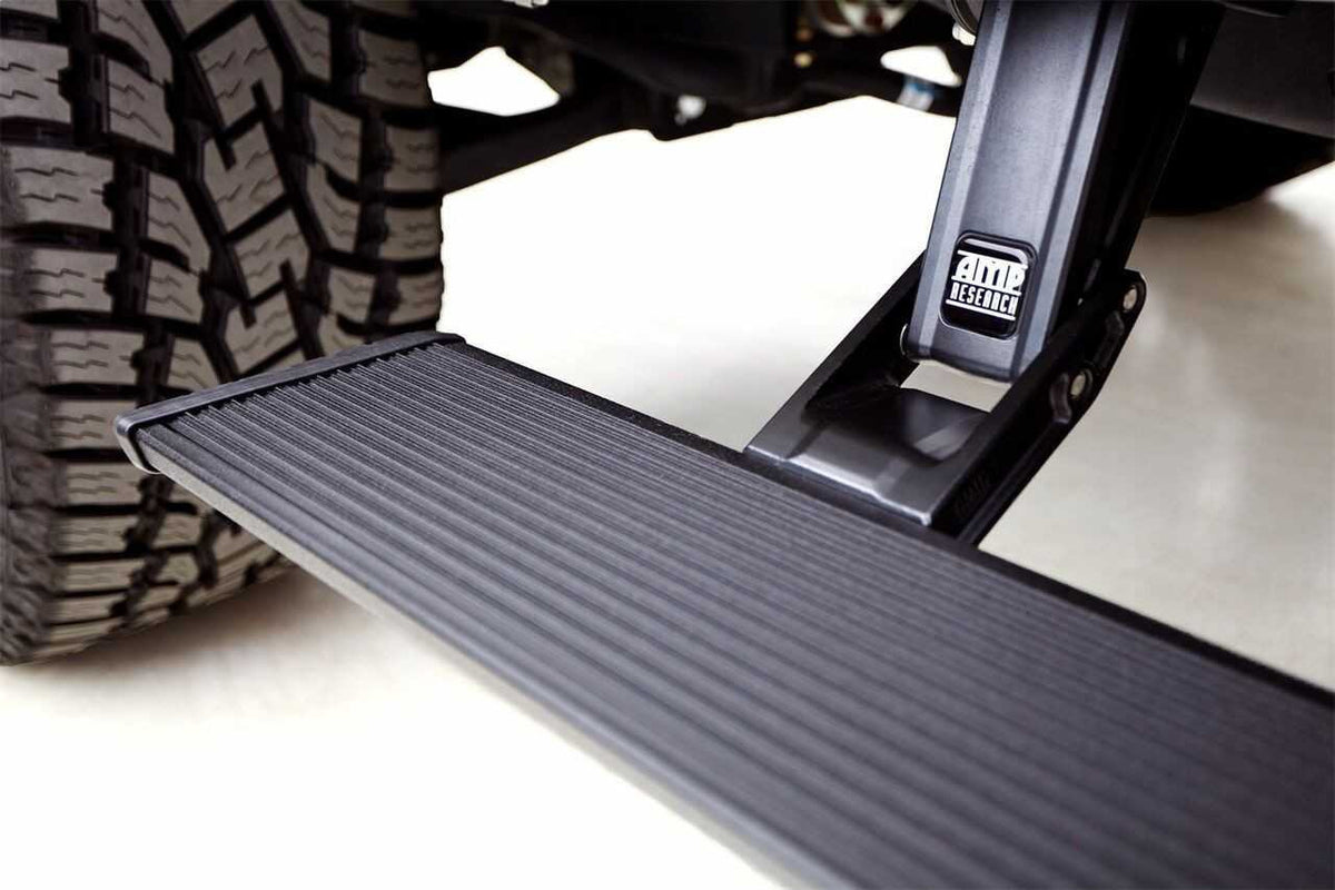 AMP Research PowerStep Xtreme Electric Running Boards | Power-Retractable Side Steps | RAM 1500 DT (up to 2025) Excludes Hurr
