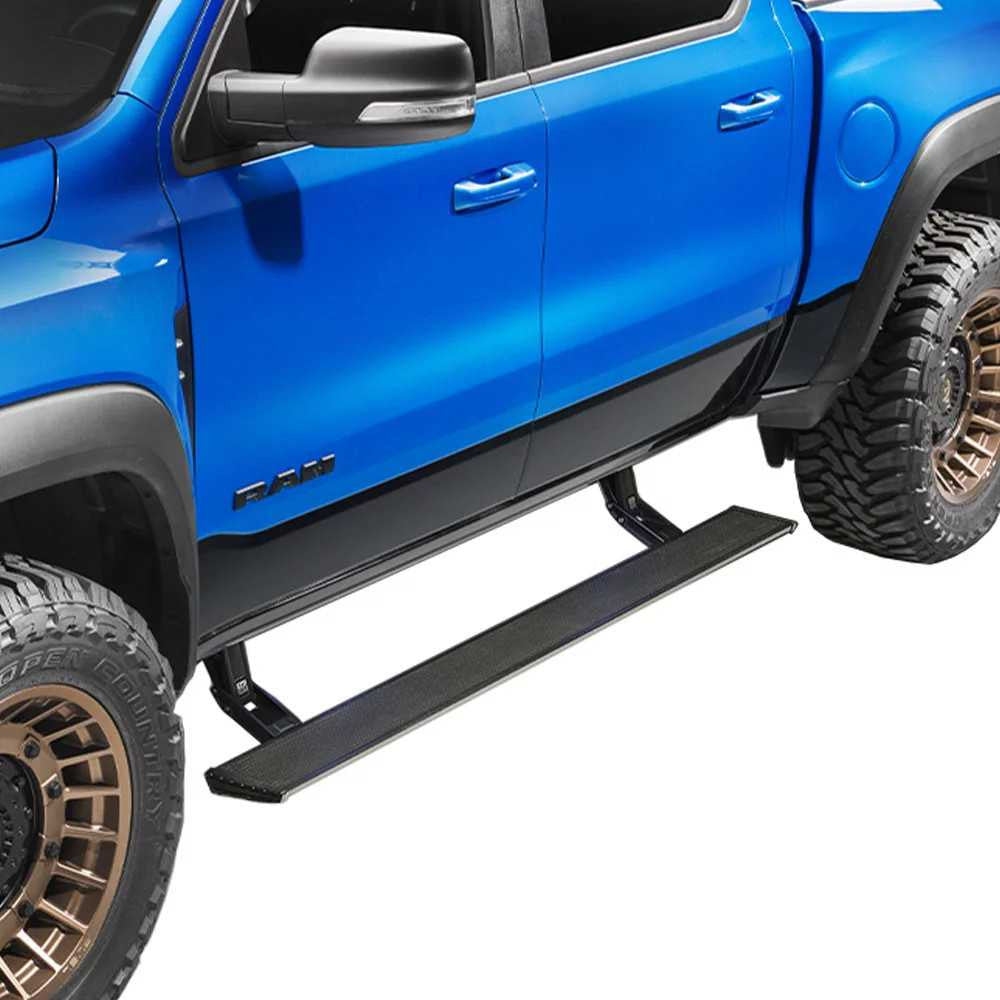 AMP Research PowerStep Xtreme Electric Running Boards | Power-Retractable Side Steps | RAM 1500 DT (up to 2025) Excludes Hurr