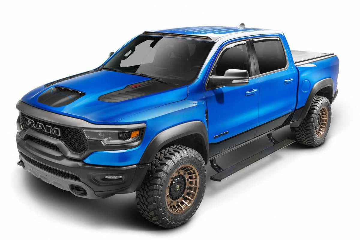 AMP Research PowerStep Xtreme Electric Running Boards | Power-Retractable Side Steps | RAM 1500 DT (up to 2025) Excludes Hurr