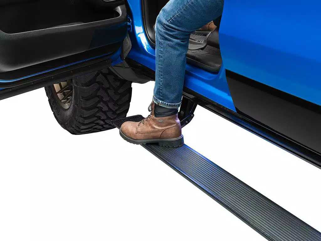 AMP Research PowerStep Xtreme Electric Running Boards | Power-Retractable Side Steps | RAM 1500 DT (up to 2025) Excludes Hurr