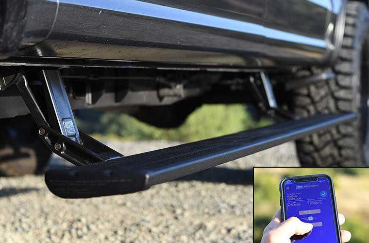 AMP Research PowerStep Smart Electric Running Boards | Power-Retractable Side Steps | RAM 1500 DT (up to 2025)  Excludes Hurr