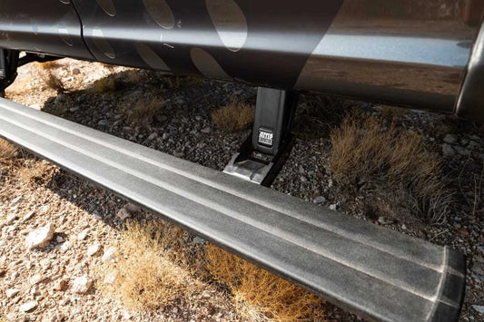 AMP Research PowerStep Smart Electric Running Boards | Power-Retractable Side Steps | RAM 1500 Rebel / 1500 DT Hurricane Mode