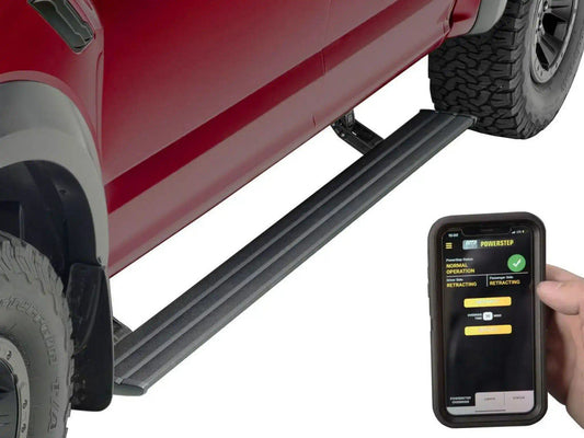 AMP Research PowerStep Smart Electric Running Boards | Power-Retractable Side Steps | RAM 1500 DT (up to 2025)  Excludes Hurr