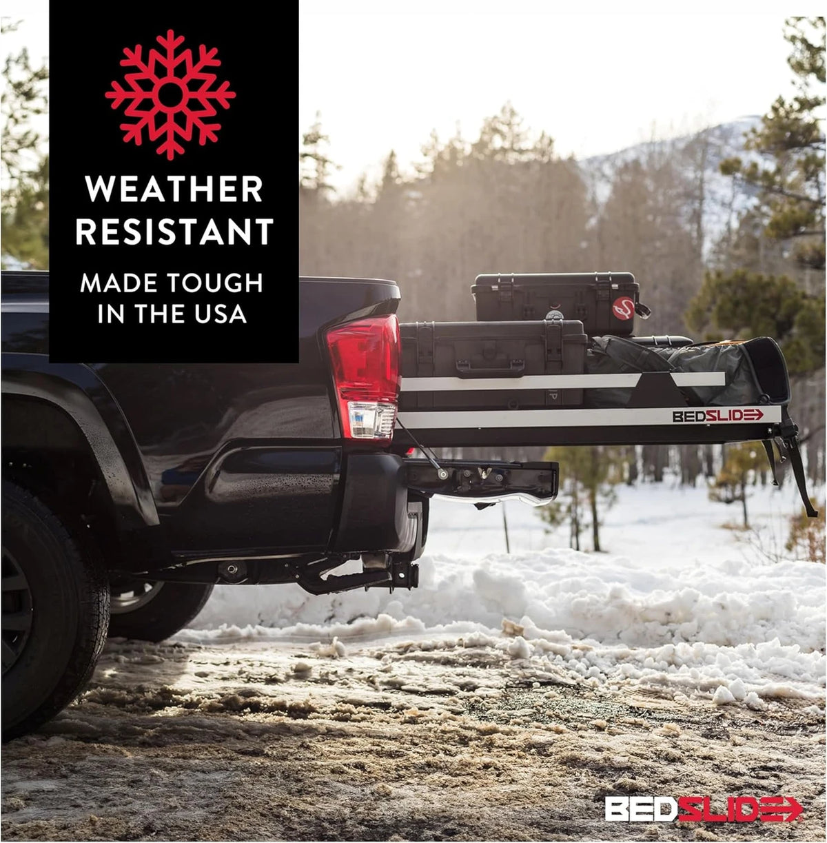 BedSlide 1500 Contractor (65" x 48") | Black Edition