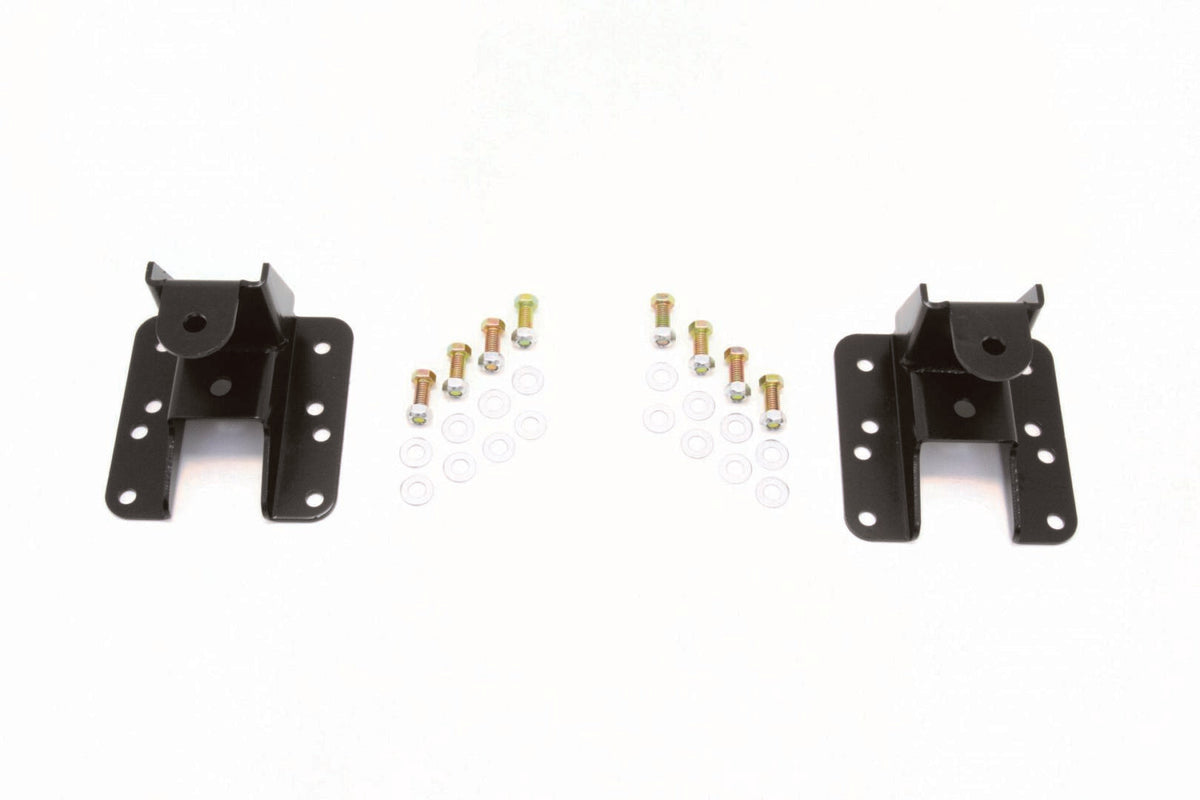 McGaughy's 1-2 Inch Drop Hangers 1999-2018 Silverado/Sierra 1500 2WD/4WD - 93049