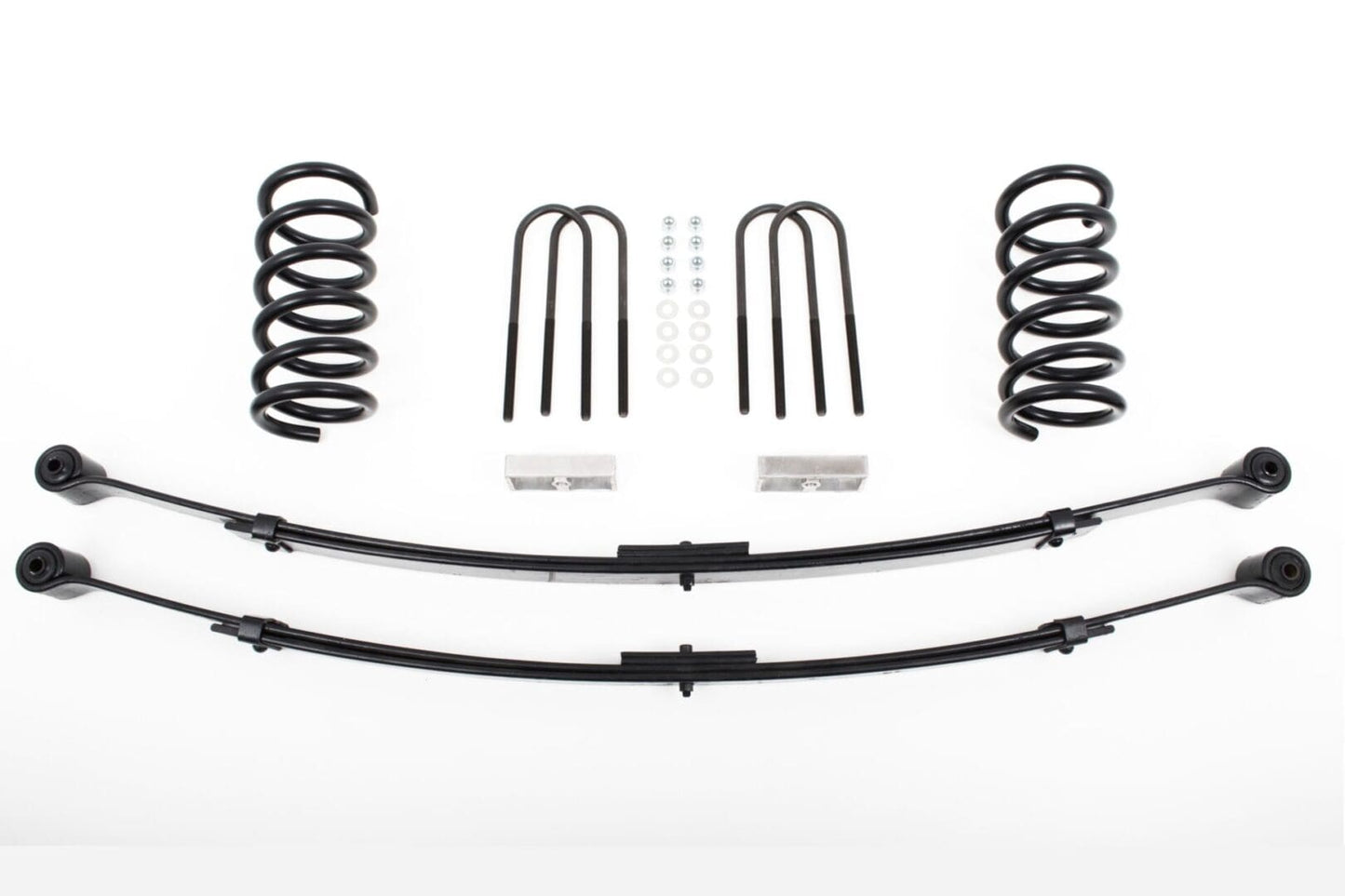 McGaughy's 2/4 Inch Coil/Leaf Spring Lowering Kit 1982-2003 S10/Sonoma 2WD Regular Cab - 93110