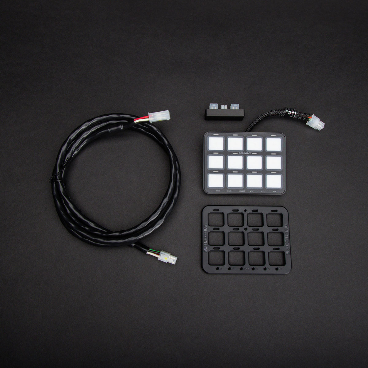 12 Switch Slave Panel with 6m (20') Cable for RCR-Force