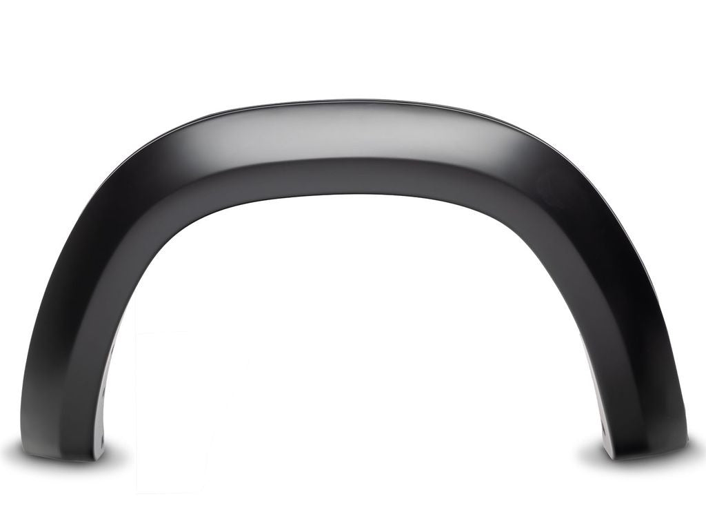 2" Extend-A-Fender Smooth Fender Flares, Black, Front & Rear