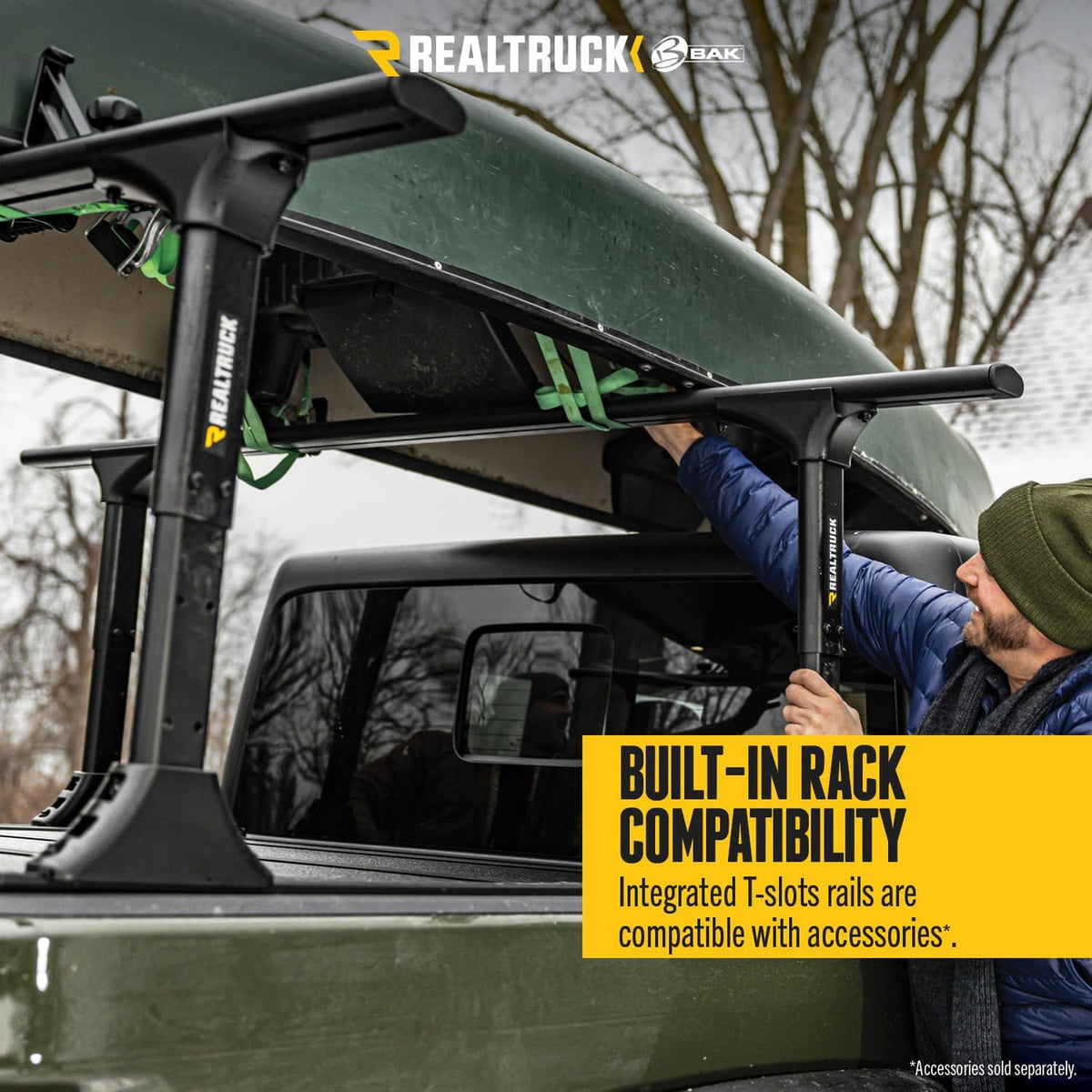 BAK BAKFlip MX4 TS Hard Folding Tonneau Cover | Chevrolet Silverado 2500 2021+