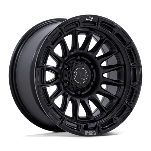 Black Rhino BR025 RIVAL MATTE BLACK W/ GLOSS BLACK LIP wheel