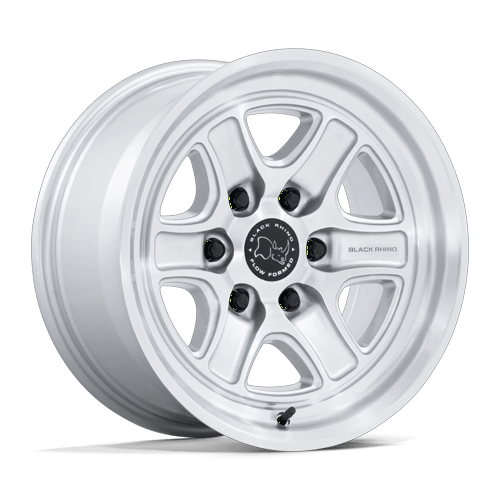 Black Rhino BR032 ECHO GLOSS SILVER W/ MACHINED FACE wheel
