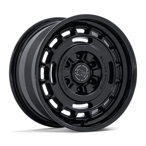 Black Rhino BR600 VAGABOND | MATTE BLACK W/ GLOSS BLACK LIP wheel
