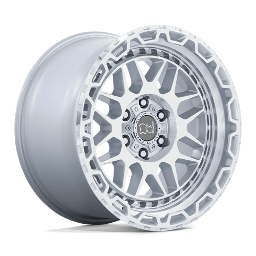Black Rhino HOLCOMB | GLOSS SILVER W/ MIRROR CUT FACE wheel