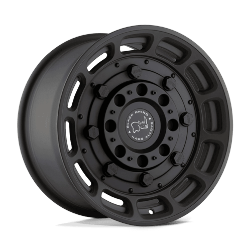 Black Rhino WARTHOG | MATTE OLIVE DAB GREEN W/ BLACK CENTER wheel