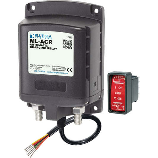 ML-ACR Automatic Charging Relay - 12V DC 500A