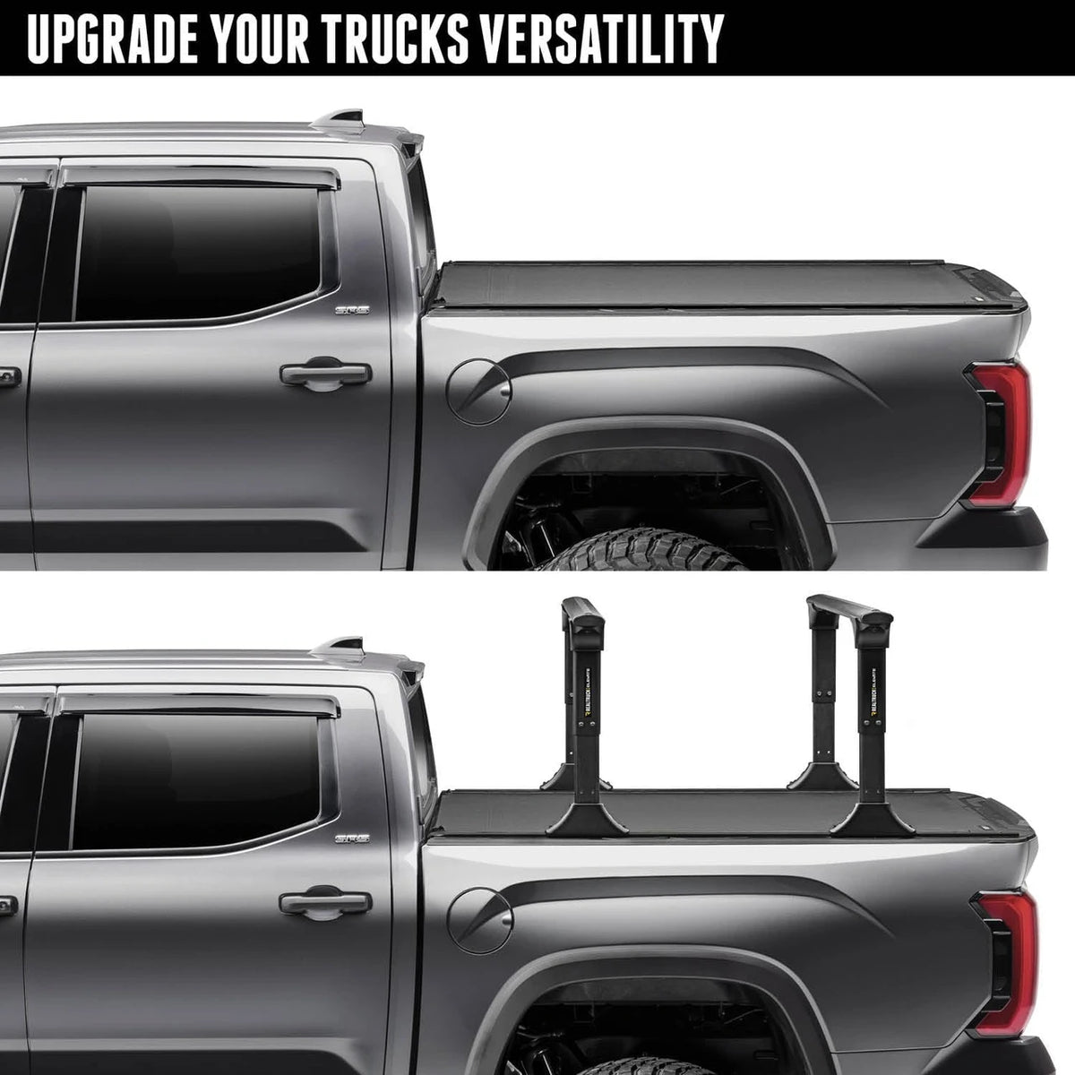 BAK Revolver X4TS Hard Rolling Truck Bed Tonneau Cover w/ T-Slot Rails | Chevrolet Silverado 2500HD 6'10 Bed