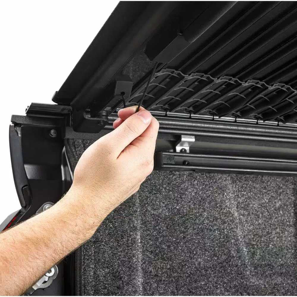 BAK Revolver X4TS Hard Rolling Truck Bed Tonneau Cover w/ T-Slot Rails | Fits Chevrolet Silverado 1500/ZR2 5'10 Bed