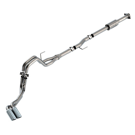 Borla Cat-Back Exhaust System ATAK Chrome Tip | Ford F-150 SWB & LWB (2021+)