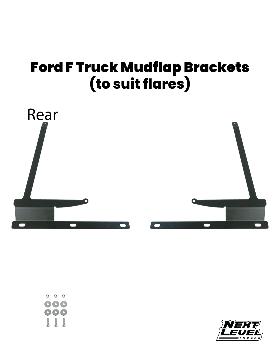 Front Mud Flaps to suit Ford F250 / F350 2023+ - Next Level Trucks