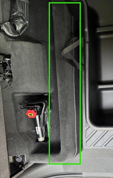 WeatherTech Under Seat Storage System |  Silverado 1500/2500 (2024+)