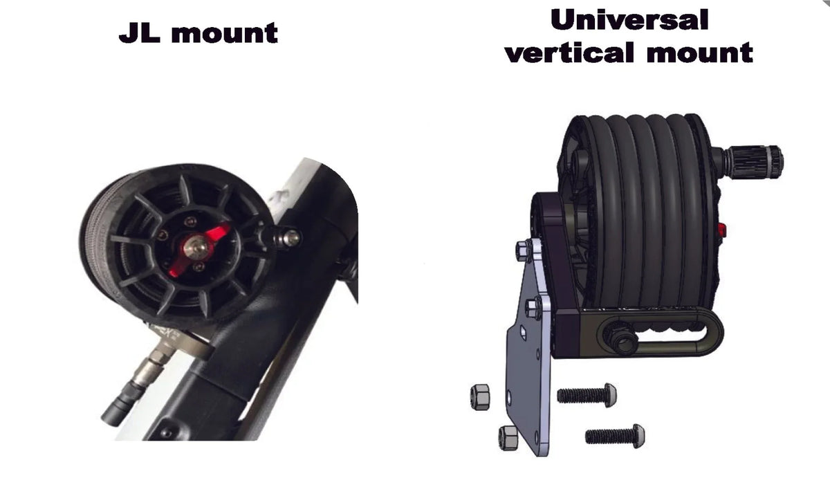 Compact Reel System Bracket #3 - Flat Mount