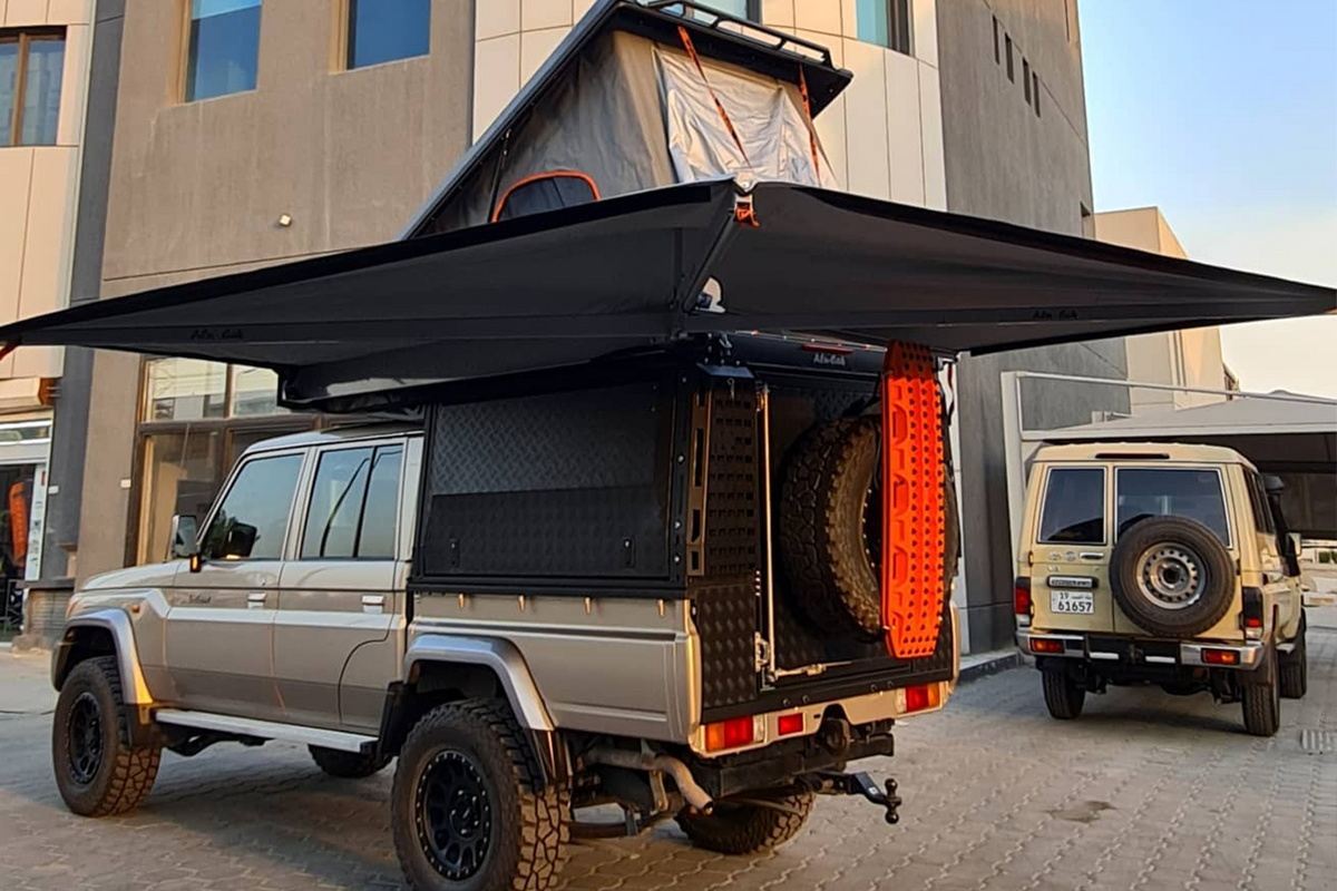 alu-cab Canopy Camper Deluxe - LandCruiser
