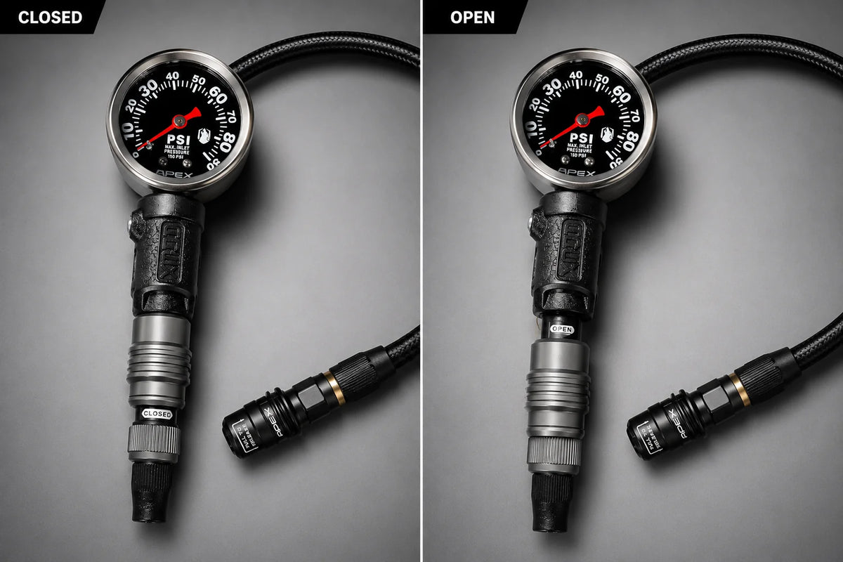 90 PSI TYRE INFLATOR - COMPOSITE EDITION