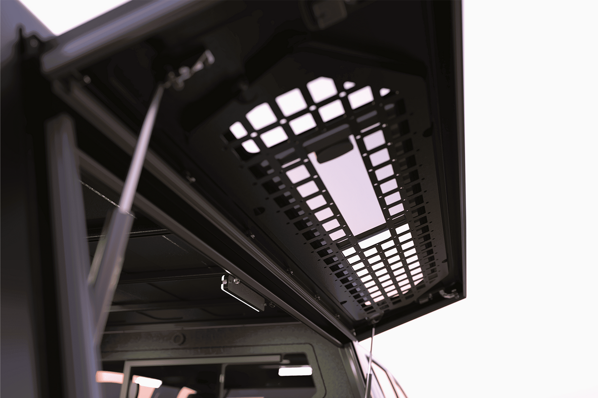 alu-cab Contour Canopy Side Window Grids