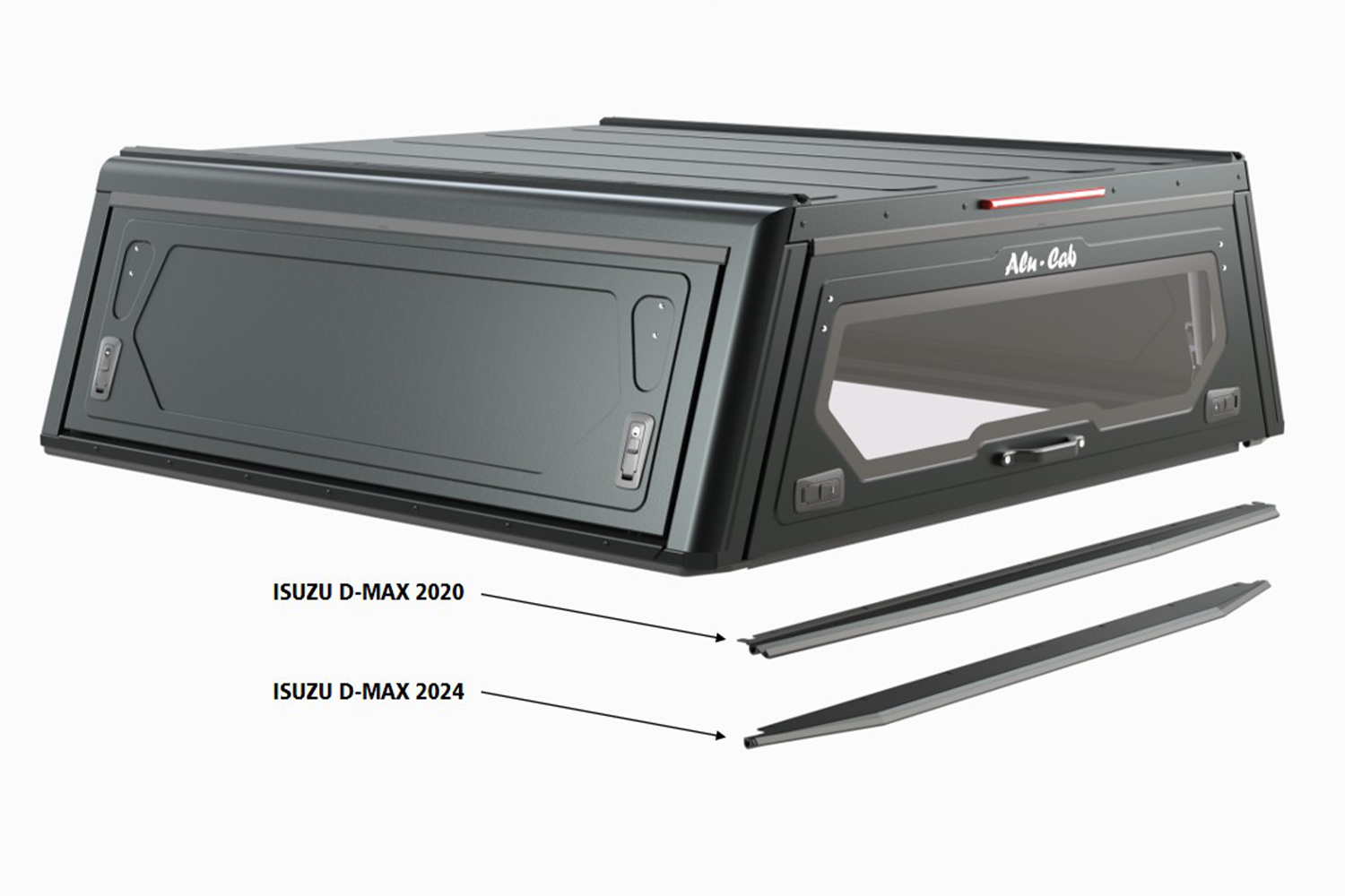 alu-cab Contour Canopy to suit Isuzu D-Max & Mazda BT-50 2020+
